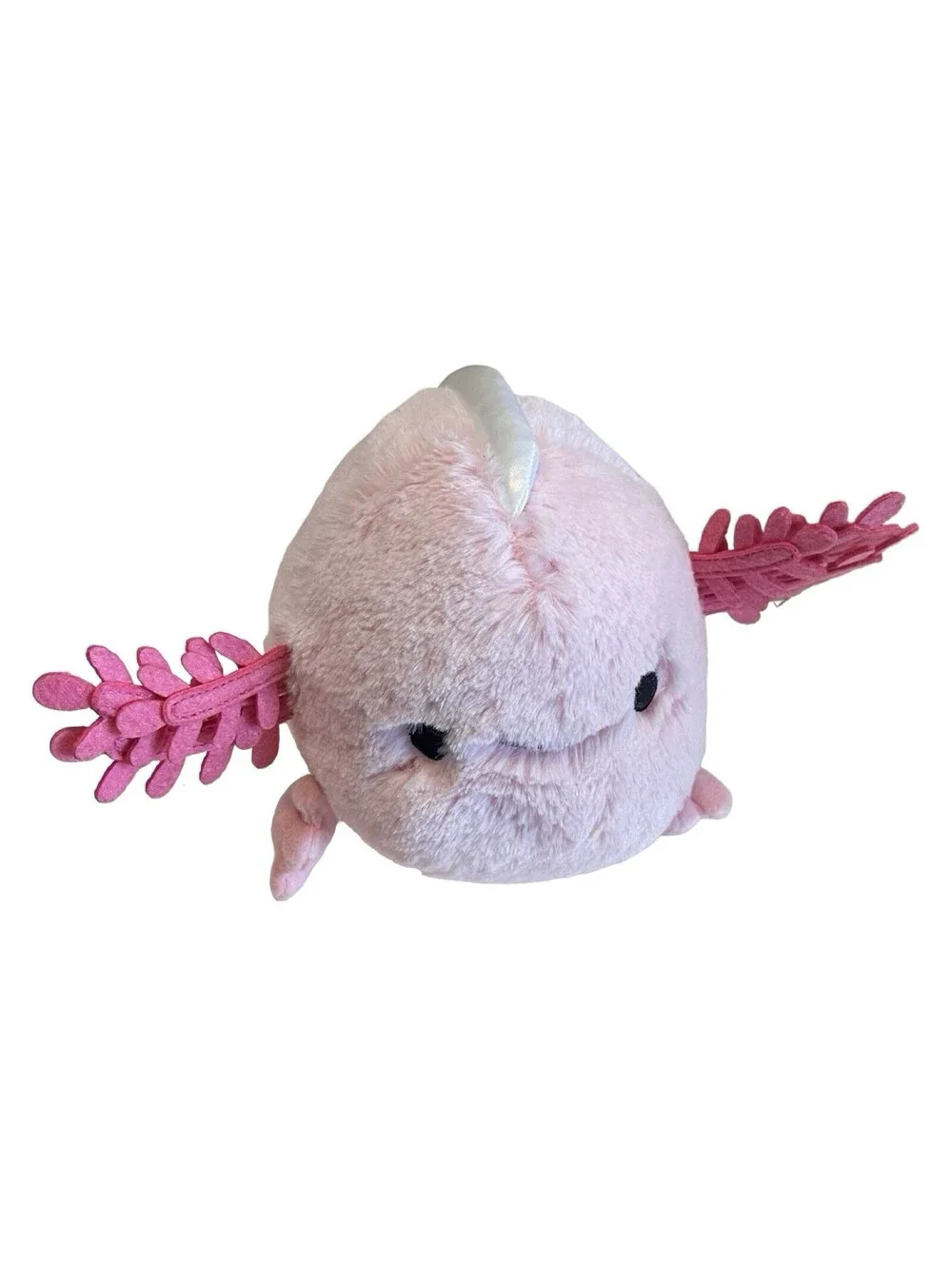 Squishable Axolotl Pink Plush Soft Cuddly Approximately 10”